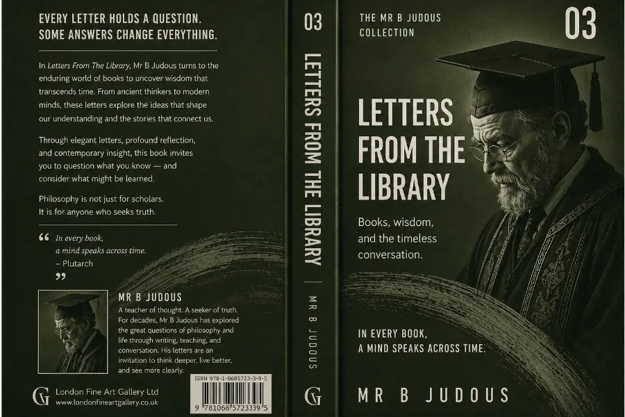 Letters from the Library — great books and civilisation. - Book cover 3