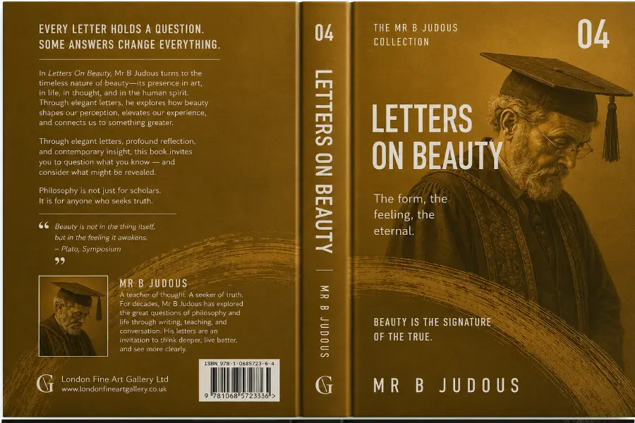 Letters on Beauty — art, aesthetics, meaning.- Book cover 4
