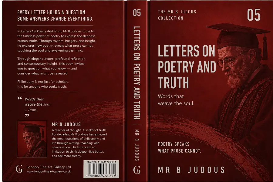 Letters on Poetry and Truth — literature and imagination. - Book cover 5