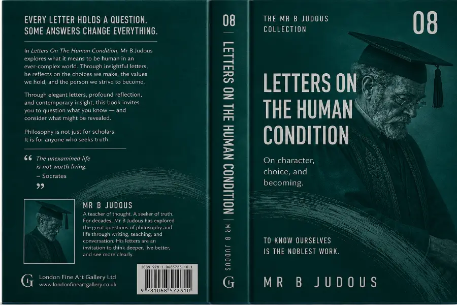 Letters on the Human Condition — psychology and existence. - Book cover 8