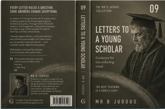 Letters to a Young Scholar — education and wisdom. - Book cover 9