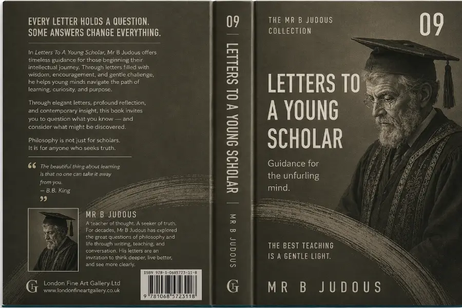 Letters to a Young Scholar — education and wisdom. - Book cover 9